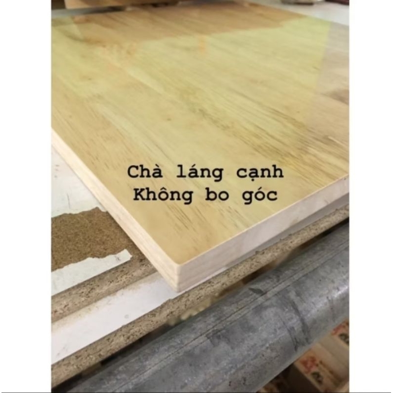 Mặt bàn gỗ cao su. gỗ thịt tự nhiên cao cấp ( có nhiều kích thước) | BigBuy360 - bigbuy360.vn