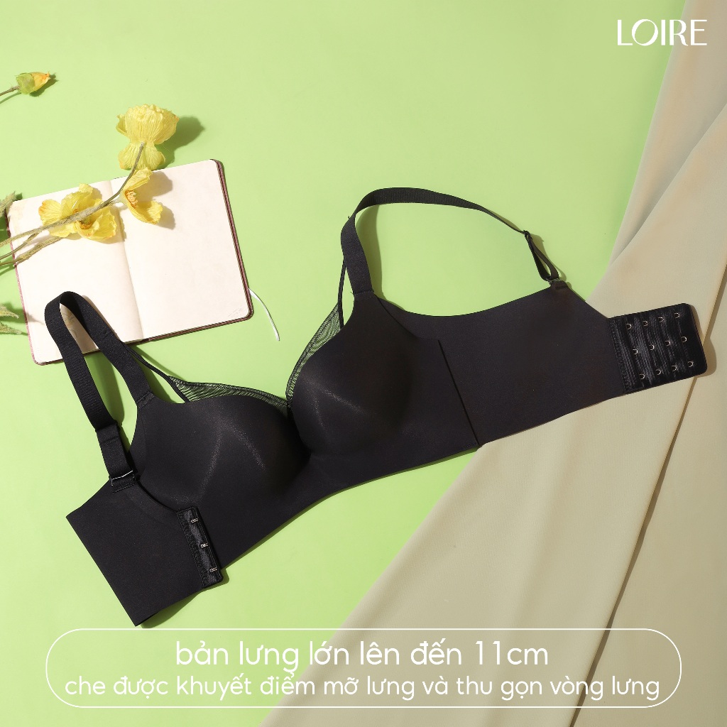 [Áo Lót Mặc Áo Dài]Áo Lót Nâng Đẩy Đệm Dày 3cm Nâng Đẩy Loirechic BRPU92