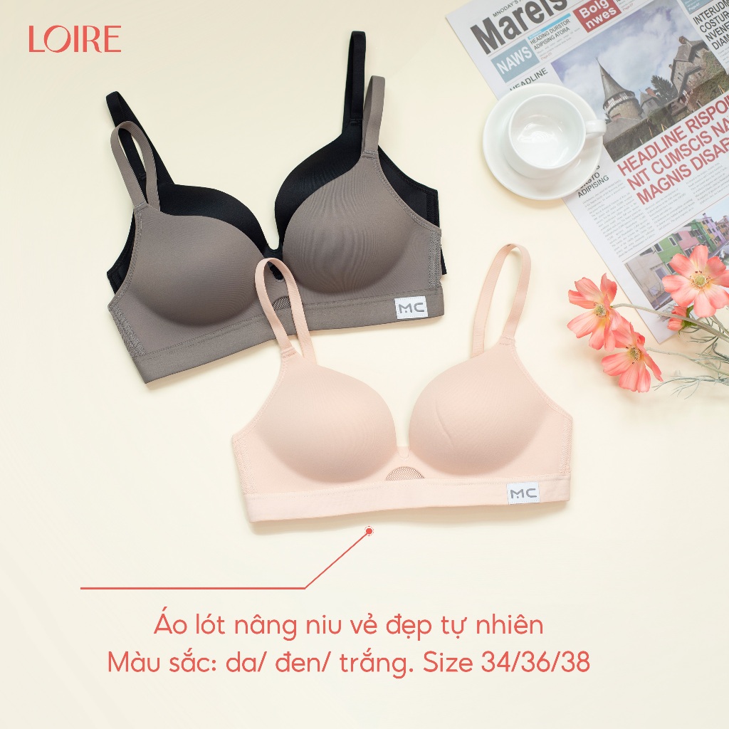 Áo Lót Không Gọng Đệm 1cm Thoải Mái Loirechic BRTS164