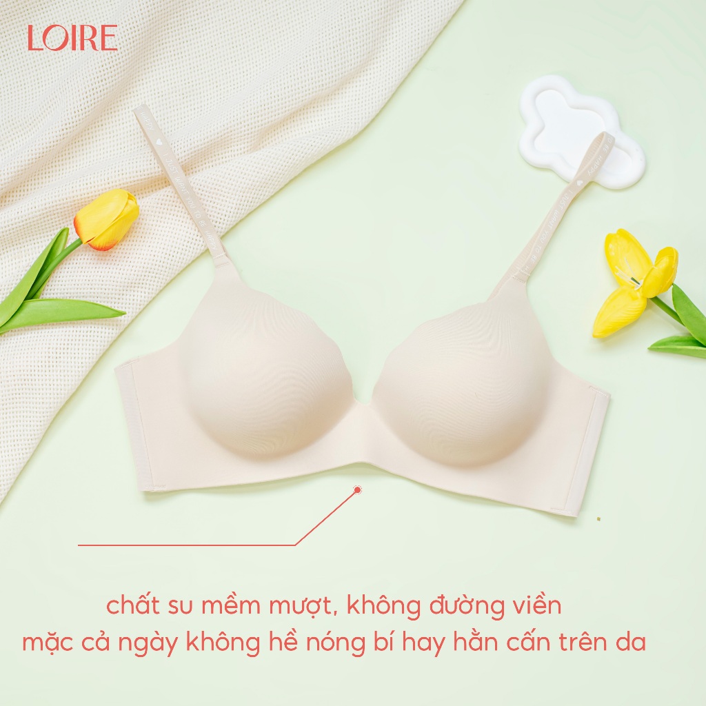 Áo Lót Không Gọng Đệm Dày Basic Loirechic BRPU177
