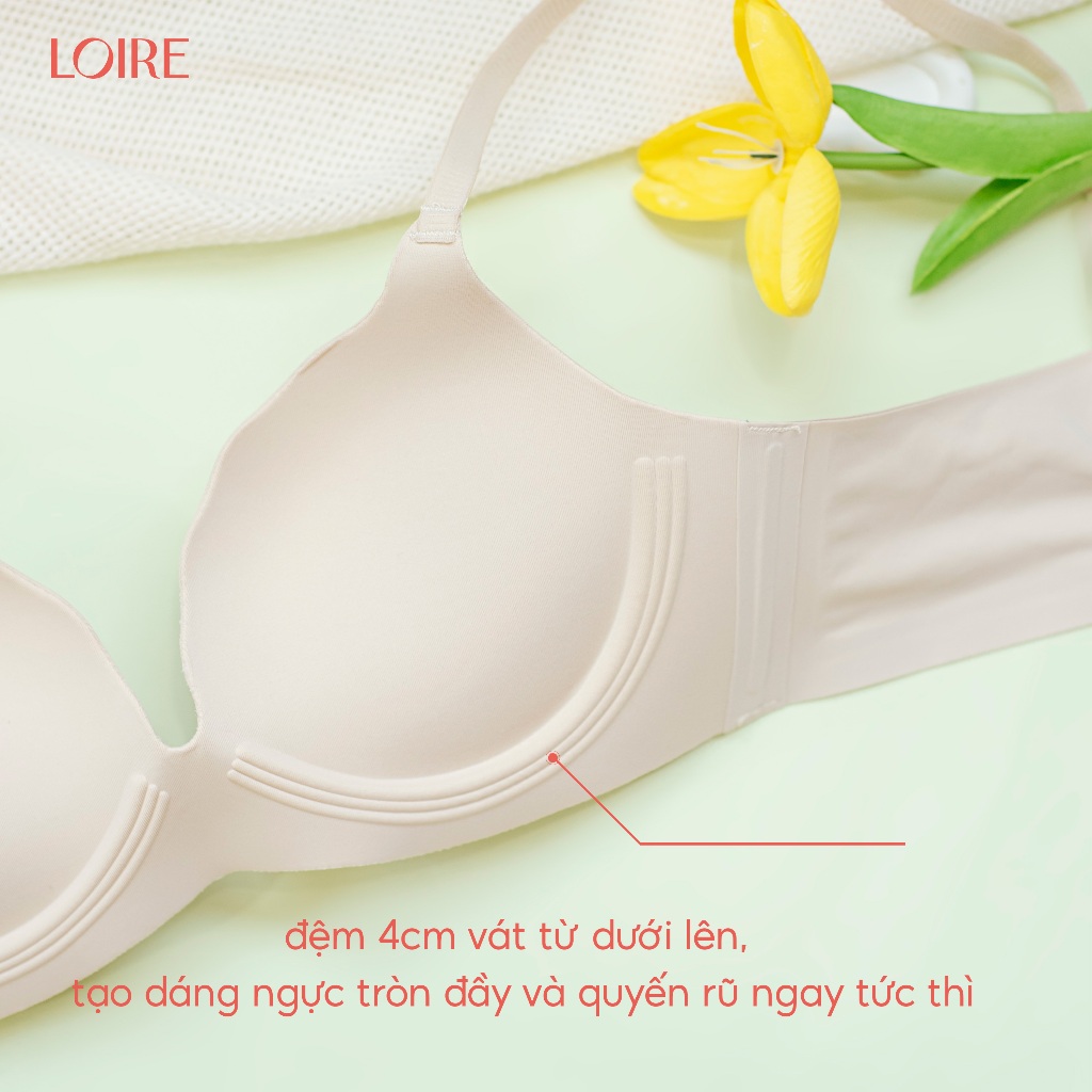 Áo Lót Không Gọng Đệm Dày Basic Loirechic BRPU177