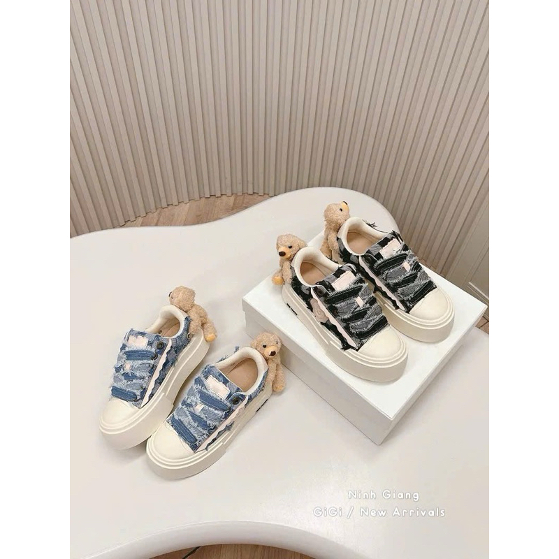 GIÀY GẤU BÒ RÁCH 13DE MARZO FULLBOX [HÀNG SẴN] | Shopee Việt Nam