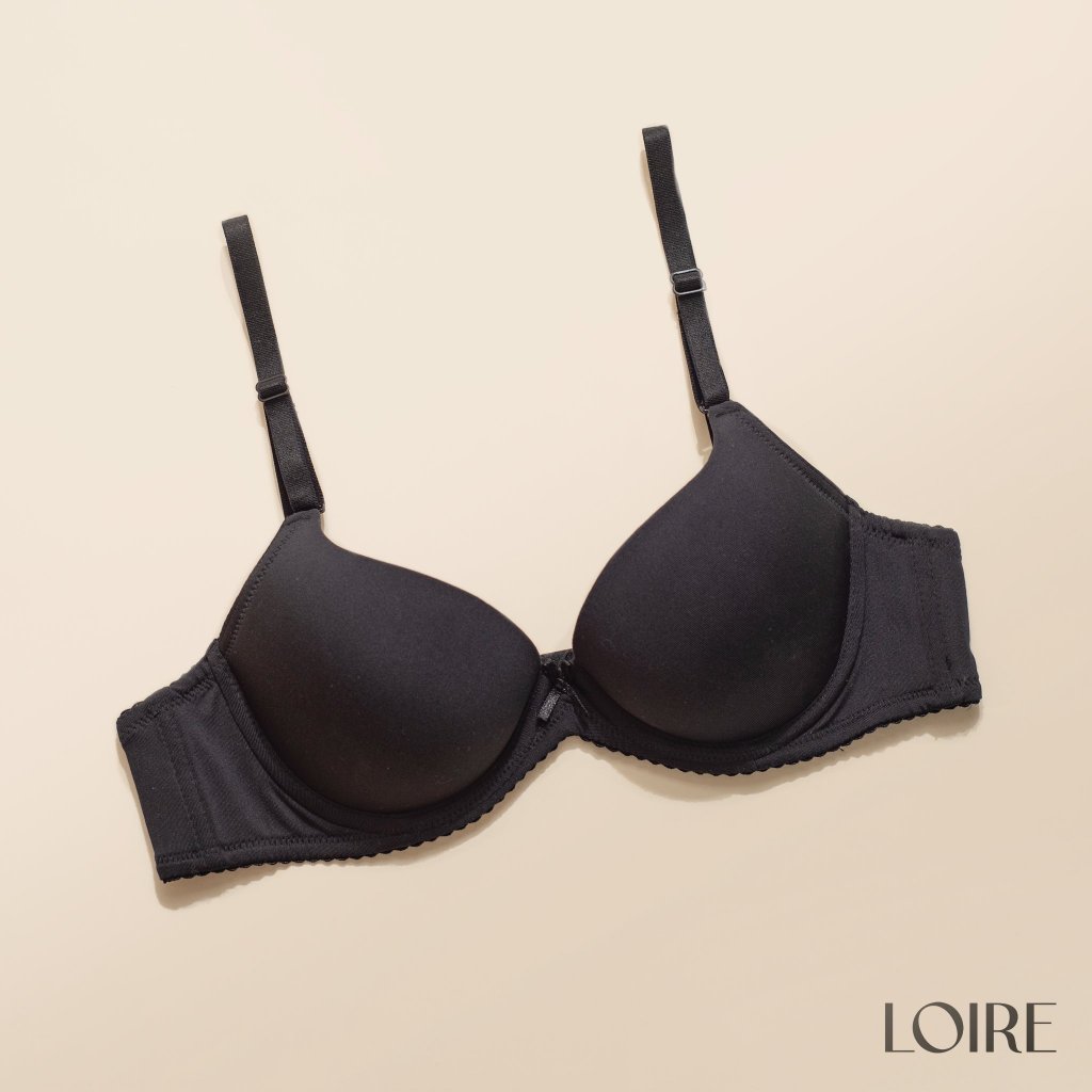 Ảnh Áo Ngực Texture Trơn Có Gọng Nâng Ngực Loirechic BRTS80 1
