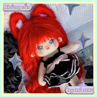 [66 mẫu][ORD] Doll không thuộc tính tóc tơ 20cm 25cm 30cm có tai - Búp bê không thuộc tính chân dài 30cm 35cm có xương