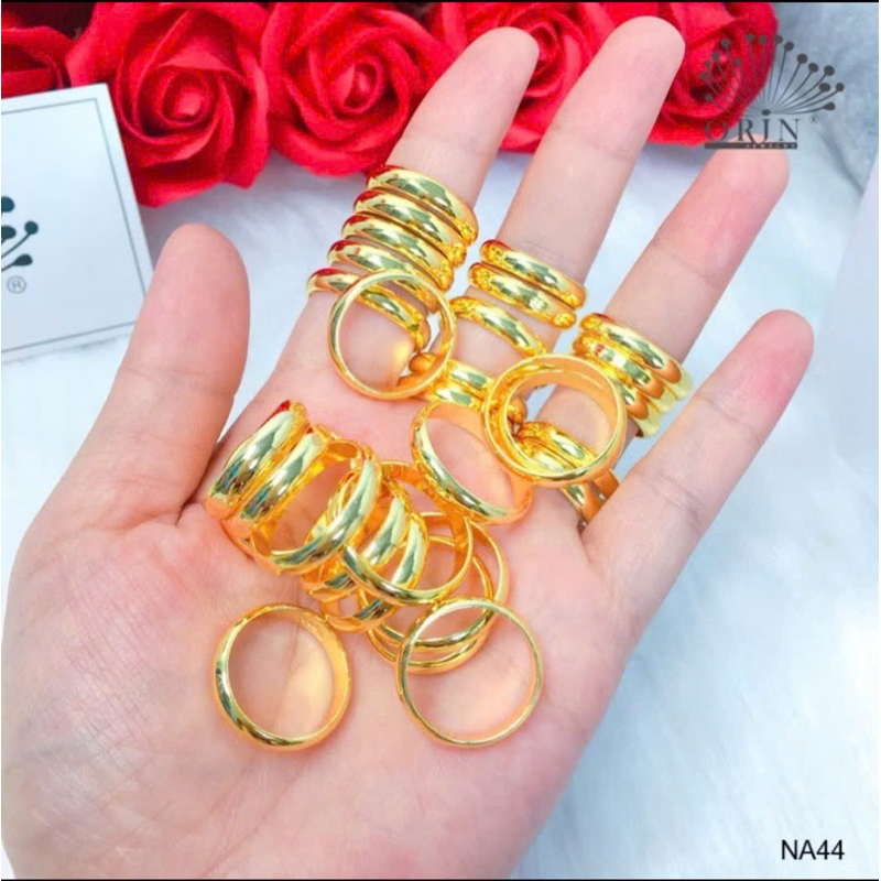 Gold-Plated Ring by Trang sức dân tộc Hương Giang