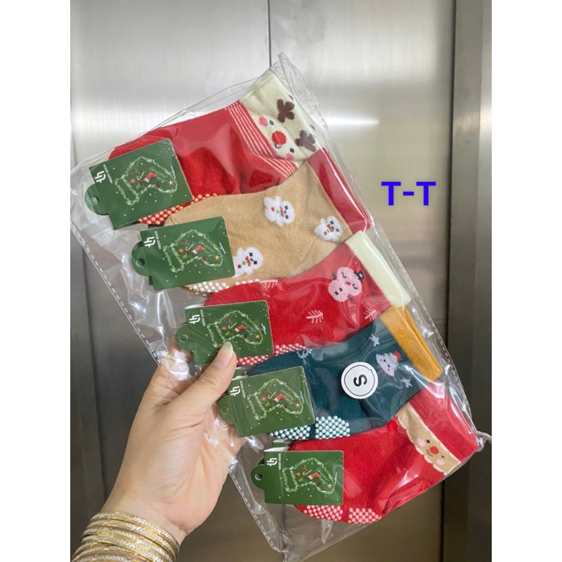 Set 5-10 Đôi Tất Trẻ Em Sơ sinh Hình Thú Chống Trơn Trượt Chất Cotton Mềm Cực Yêu (size 0-3 tuổi)