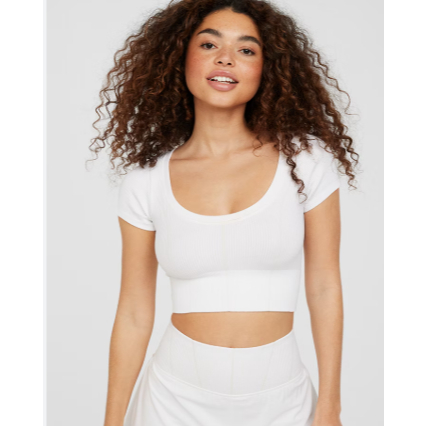 Áo thun tăm seamless cross back Aerie xuất lỗi (35-80kg)