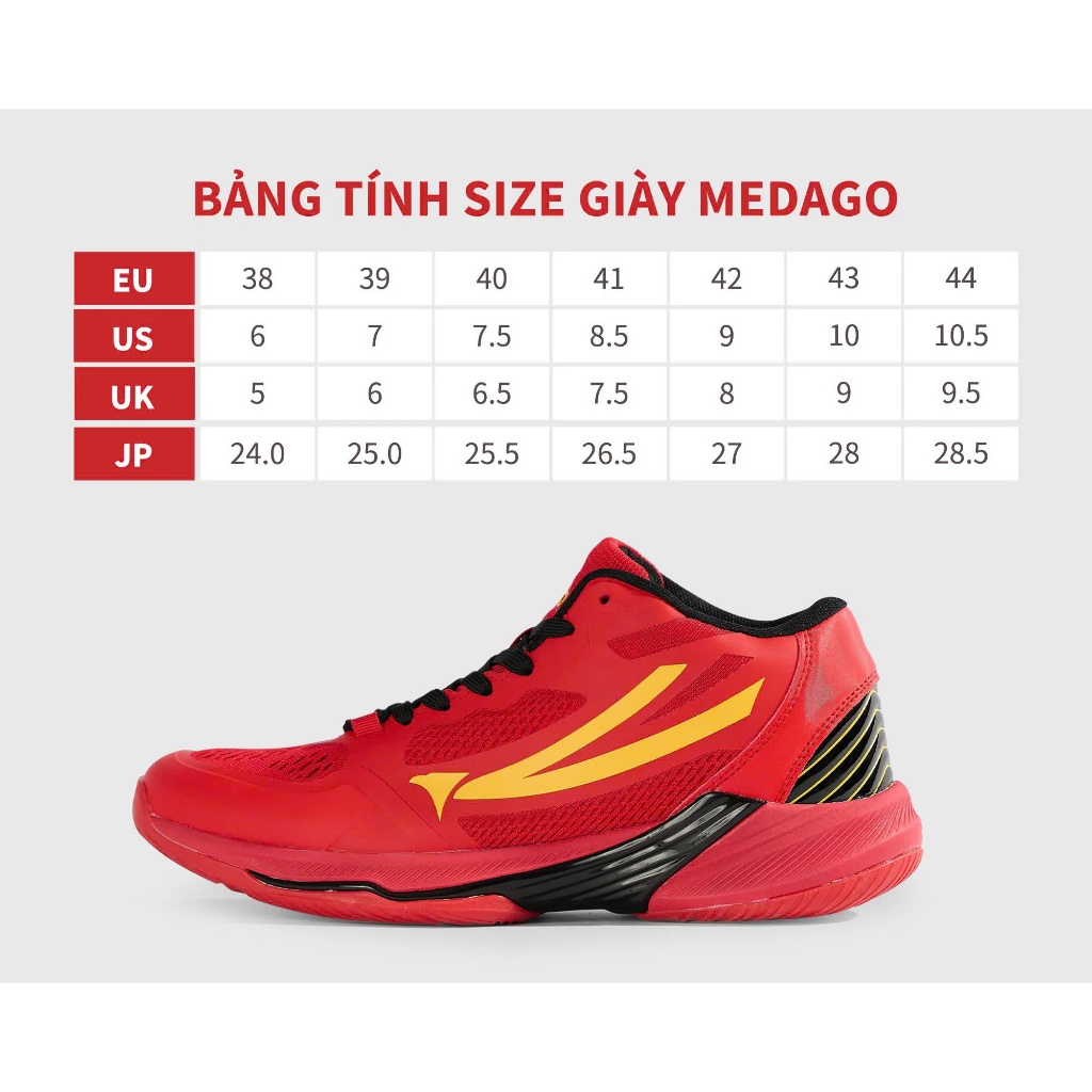 Ảnh GIÀY BÓNG CHUYỀN KAMITO MEDAGO 2