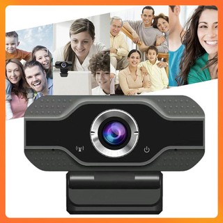 Webcam Máy Tính Có Mic Full HD 1080p WC-004 – Tự Động Lấy Nét, Cắm Là Dùng, Gắn Được PC Laptop
