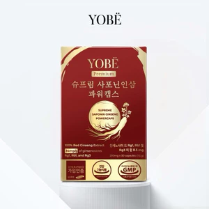 Hồng Sâm Yobe - Saponin Hàn Quốc Cao Cấp Supreme Saponin Ginseng Powercaps (30 Viên)