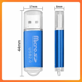 Combo 10 Đầu Đọc Thẻ Nhớ USB 2.0 Vỏ Nhôm-all in one vỏ nhựa – Reader Nhôm Hỗ Trợ Đọc Micro SD Trên Laptop, Máy Tính, PC