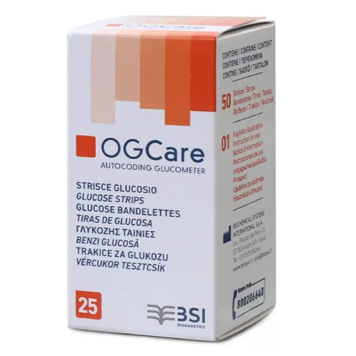 Que Thử Đường Huyết OgCare Hộp 25 hoặc 50 Que Thử – 4