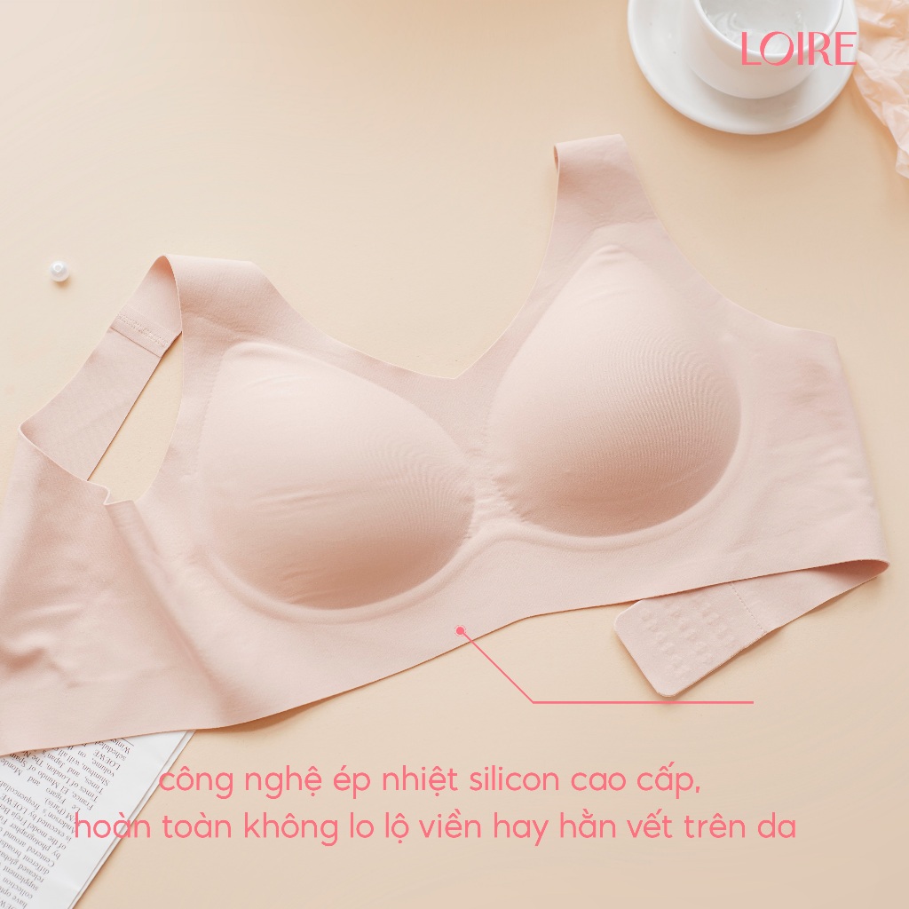 Áo Lót Tàng Hình Không Gọng Đệm 0.5cm Ôm Sát Loirechic BRFC179