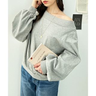 Áo Sweater Trễ Vai Nỉ Lông Nhiều Màu Nữ Tính Thu Đông lệch vai sexy phong cách - DTB SSL