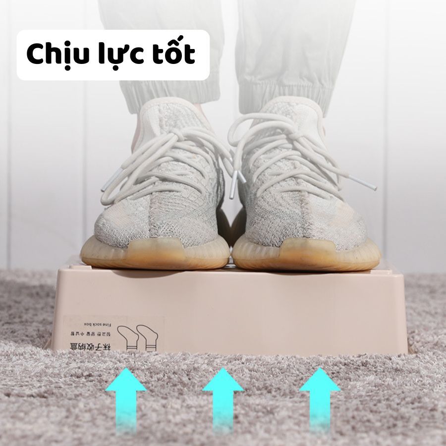 Hộp Đựng Đồ Lót, Áo Lót Có Nắp Chia Ngăn Nhiều Màu Enoda Home P008