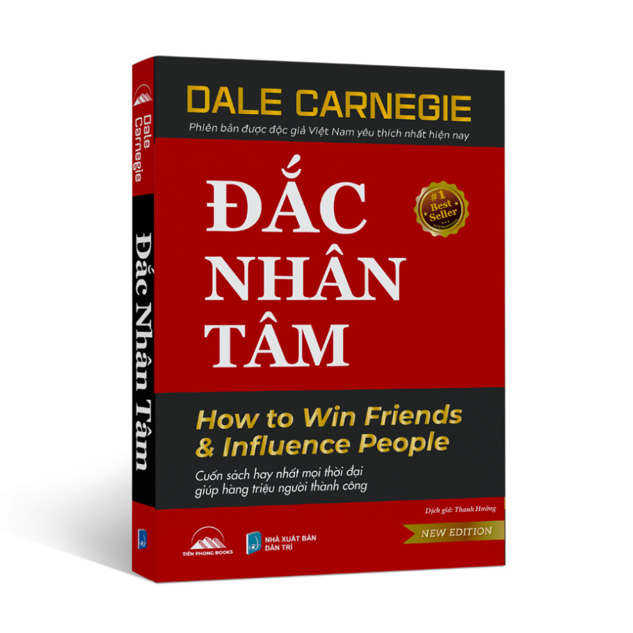 Sách - Đắc Nhân Tâm (Khổ Lớn) - Bìa Đỏ