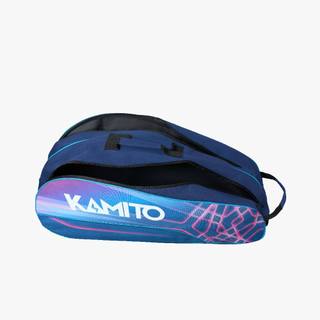 Túi cầu lông ngang Kamito, Chất liệu100% Poly dù (Hạn chế thấm nước)