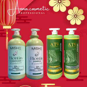 Gội Xả Mishe Collagen Biotin Dung Tích 2000mlx2 Bảo Vệ Da Đầu, Nuôi Dưỡng Tóc Hiệu Quả