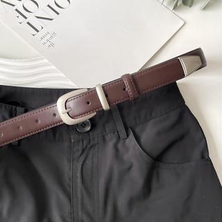 Thắt lưng nữ, dây nịt nữ, dây lưng thời trang nữ, bản 2.8cm,da PU, khóa kim loại cài W103