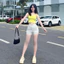 Quần short thun Dance Idol kpop lưng cao có dây kéo sau thun umi dày dặn ôm dáng