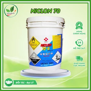 Chlorine Niclon 70%.( Nhật Bản). Thùng 45kg