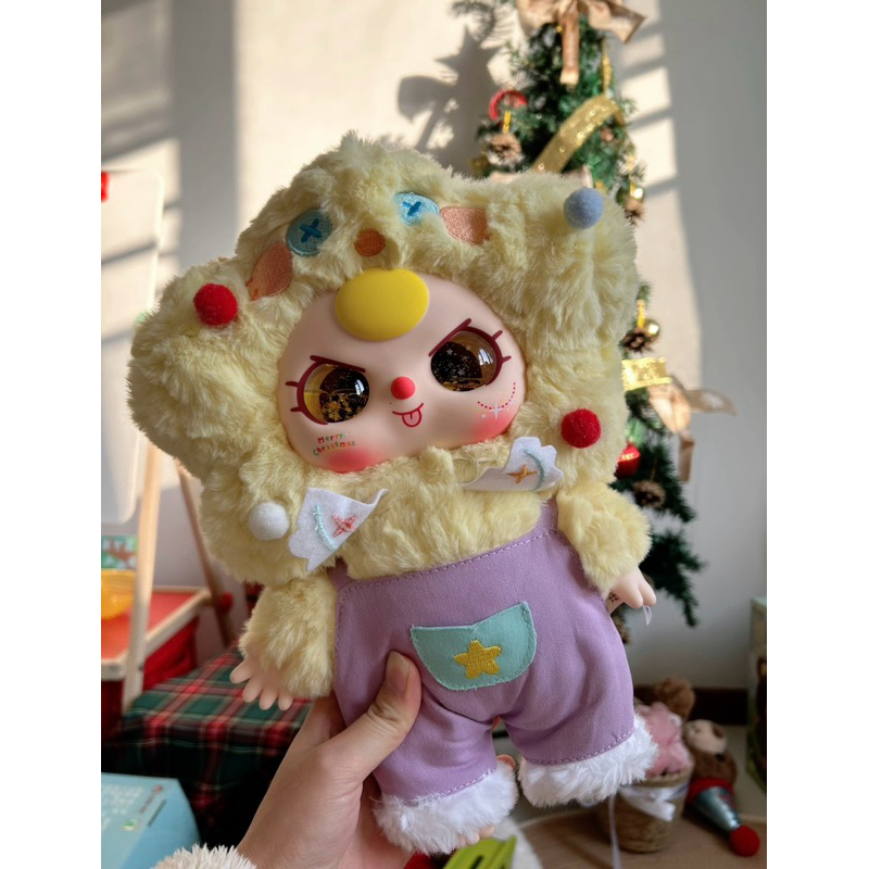 [SẴN- HỎA TỐC HCM] [Blind Box/ hộp mù chính hãng] Gấu bông BABY THREE CHRISTMAS 400% - CHÍNH HÃNG