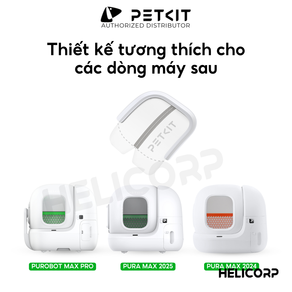 Rèm Che Lối Vào Petkit Mới - Giảm Bụi, Chống Văng Cát, Dùng Cho Máy Dọn Vệ Sinh Tự Động