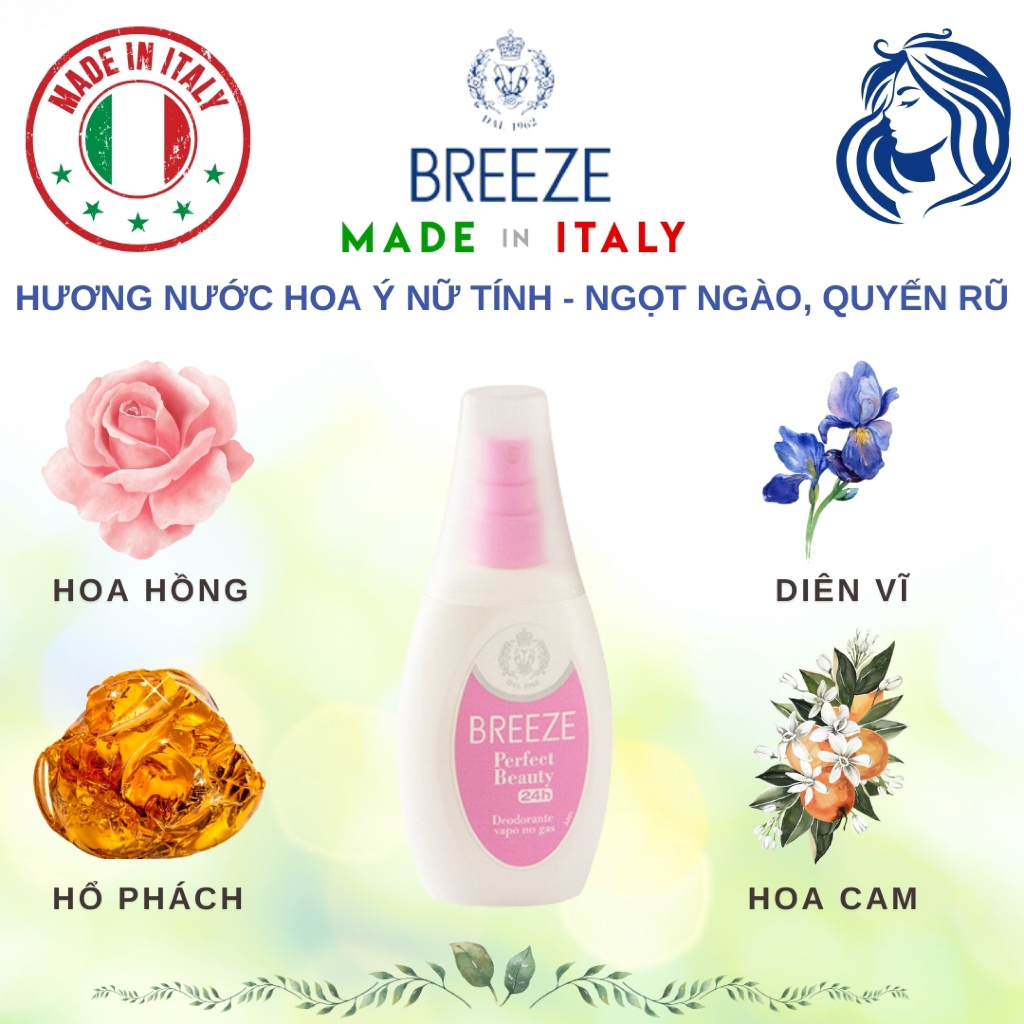 Thiết kế của Xịt Khử Mùi Perfect Beauty