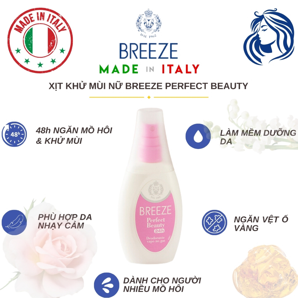 Sử dụng Xịt Khử Mùi Perfect Beauty trong đời sống