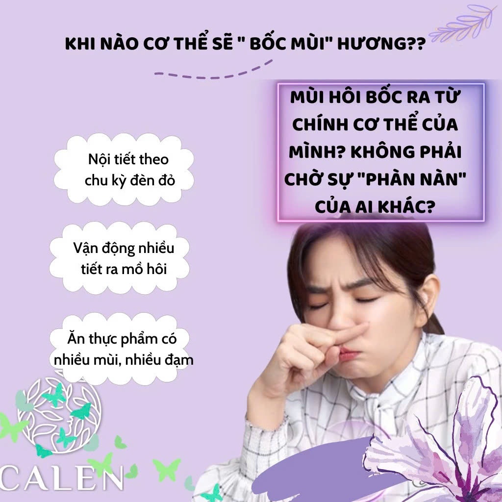 Trà tỏa hương cơ thể Calen giúp loại bỏ tuyến nhầy, giảm mùi hôi do cơ địa, hôi nách, hôi chân hiệu quả bịch 30 túi lọc