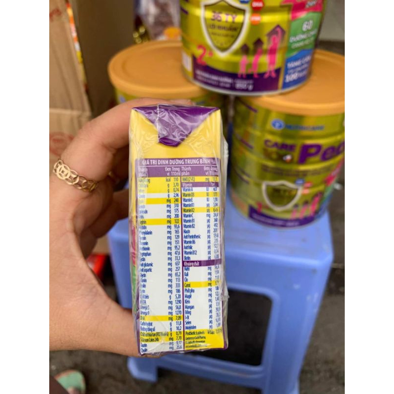{Chính hãng} 1 thùng (48 hộp) Sữa pha sẵn Care 100 Pedia 110ml cho bé.