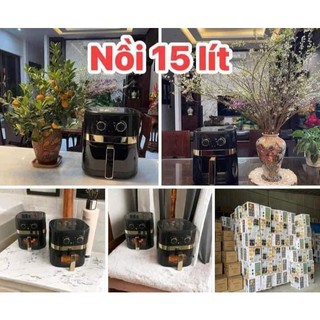 Nồi chiên không dầu 10,5L Nine Shield - Thiết kế mặt kính độc đáo - Bảo hành 12 tháng