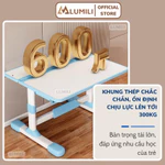 Bàn học sinh Lumili E10 có giá sách chống gù chống cận, bàn học chống gù cho trẻ em từ 3 đến 15 tuổi — ảnh 6