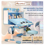 Bàn học sinh Lumili E10 có giá sách chống gù chống cận, bàn học chống gù cho trẻ em từ 3 đến 15 tuổi — ảnh 7