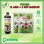 Combo chế phẩm sinh học Emzone( 2 gói) + Mật rỉ đường 1 lít mật nặng ( Mật Loại 1 ) 1.4kg