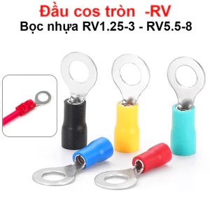Đầu cos tròn - RV, đầu cos bấm dây điện tiện lợi