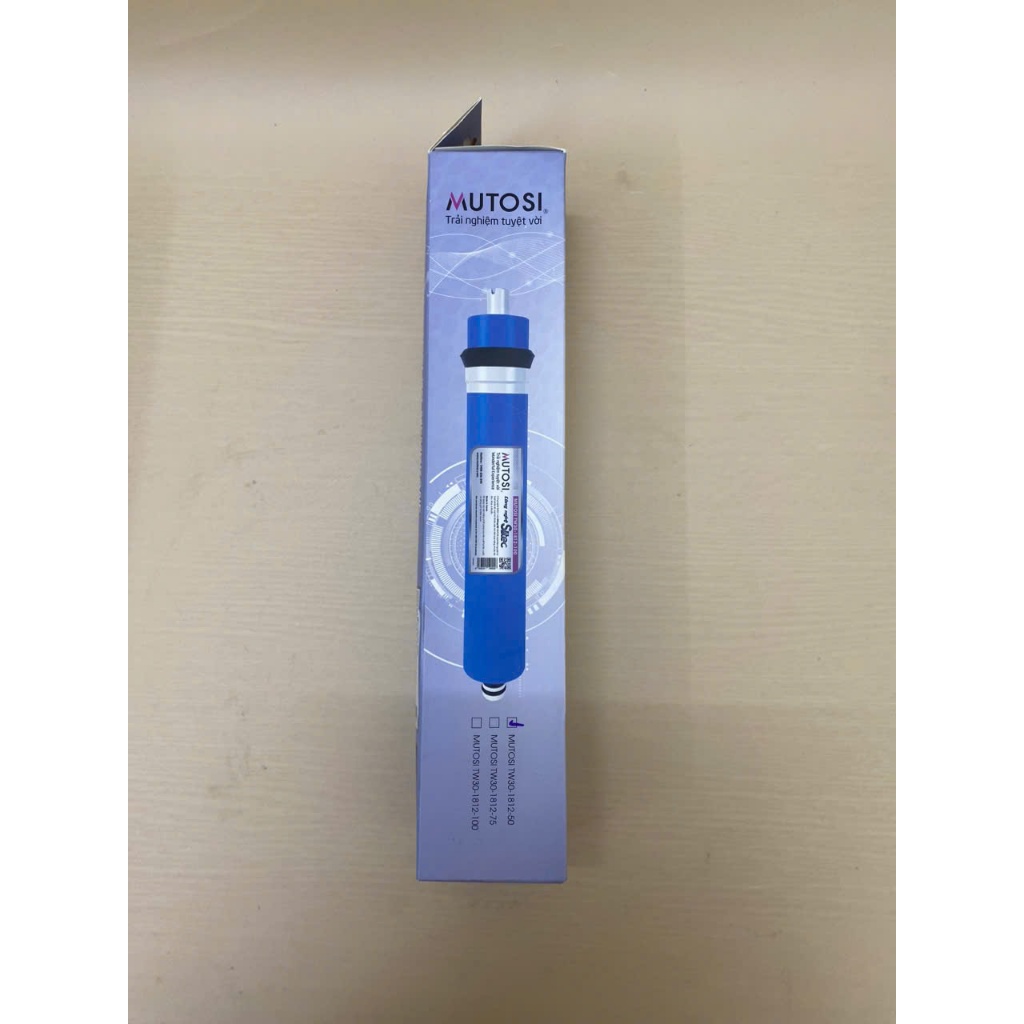 Lõi Lọc Nước Số 4 Màng RO Mutosi Loại 50GPD Giúp Loại Bỏ 99,99% Vi Khuẩn Và Các Chất Rắn Hòa Tan Trong Nước...