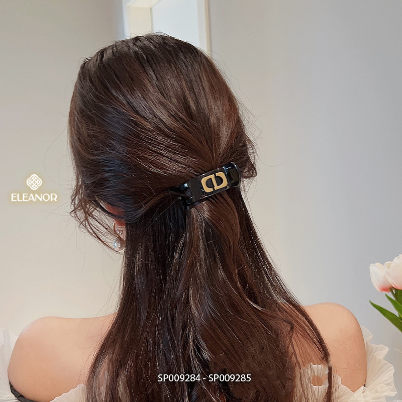 Kẹp tóc nữ Eleanor Accessories hình hoa ngọc trai nhân tạo kẹp càng cua phụ kiện tóc 9284