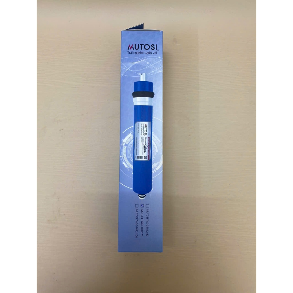 Lõi Lọc Nước Số 4 Màng RO Mutosi Loại 75GPD Giúp Loại Bỏ Đến 99.99% Vi Khuẩn Và Các Chất Rắn Hòa Tan Trong Nước...