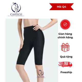 Quần định hình đùi sau hút mỡ, tập gym ngang gối Q4