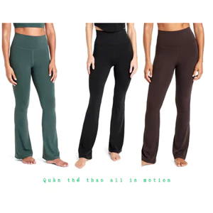 Thanh lý quần legging quần gym yoga vải co dãn 4 chiều ống loe thời thượng hàng của all in motion