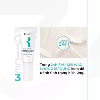 Kem trắng nách khử mùi hôi Rucos Extra White & Deodorant Cream 35g Chính Hãng
