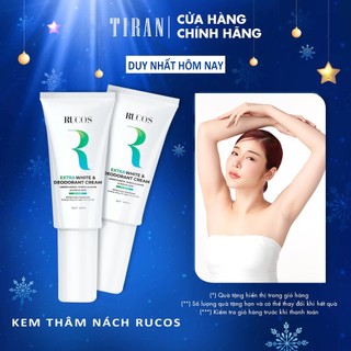 Kem trắng nách khử mùi hôi Rucos Extra White & Deodorant Cream 35g Chính Hãng