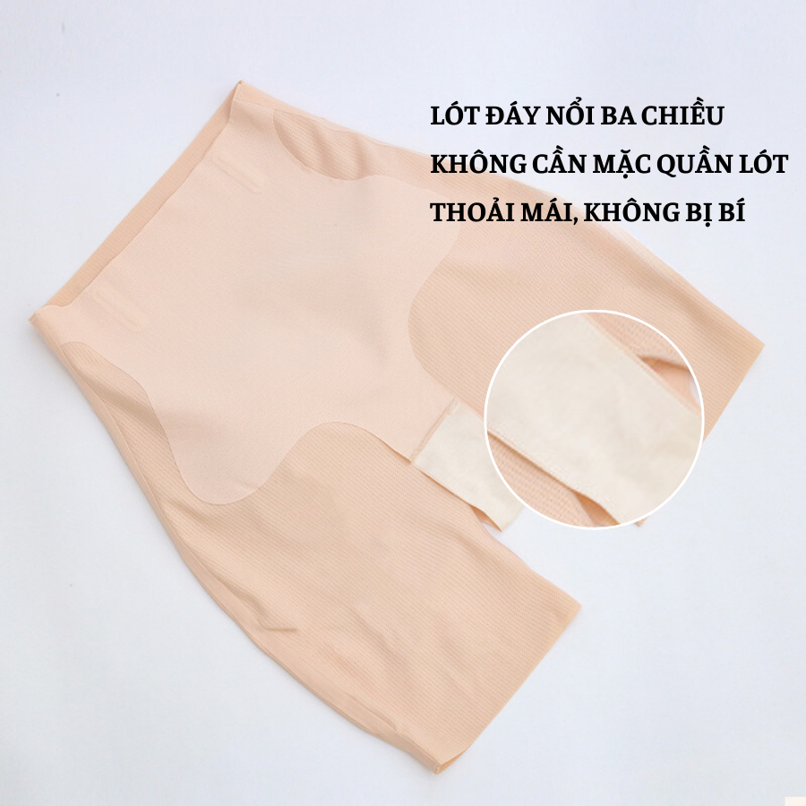 Quần Độn Đúc Su Định Hình Mông Và Bụng Viền Mỏng Chống Lộ DORIS 0226