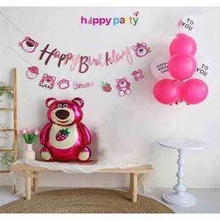 Dây chữ Happy Birthday hoạt hình siêu đáng yêu cho bé trai và bé gái