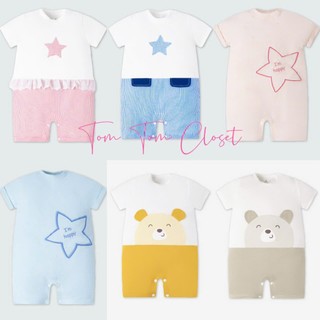 La Pomme body cộc nhiều mẫu 3m-18m