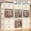 Tủ Nhựa Đựng Đồ Gấp Gọn ENODA HOME, Tủ Treo Đồ Đa Năng, Có Bánh Xe Di Chuyển Thuận Tiện TUN048