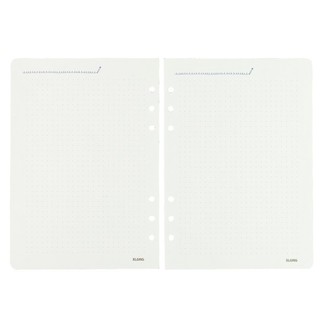 KLONG - Sổ / Ruột sổ kế hoạch Paper Planner kẹp còng A5 96 trang (48 tờ) 120/76; MS: 963 - Có bán bìa riêng không ruột