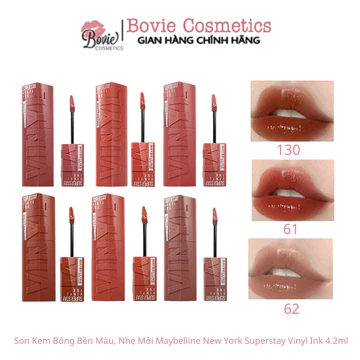 Son Kem Bóng Bền Màu, Nhẹ Môi Maybelline New York Superstay Vinyl Ink 4.2ml