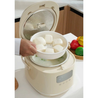Nồi cơm điện tử thông minh AMEY Đức, nồi cơm 1,8L Model AM088 đa năng nấu cơm ninh cháo tiện lợi - Bếp của Hà